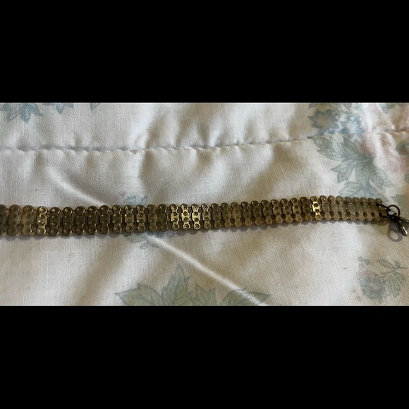 RW&CO Gold and Silver Rhinestone Choker - Picture 5 of 16